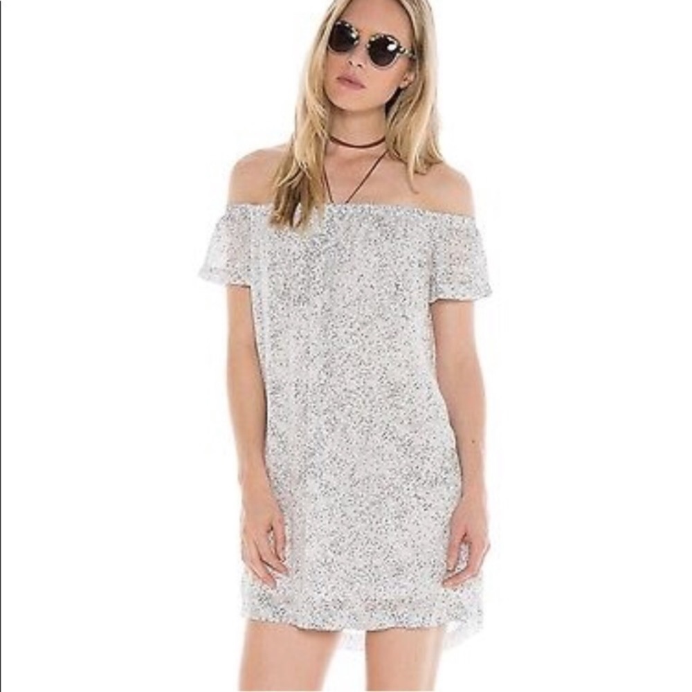 ANTHROPOLOGIE Cloth & Stone Off the Shoulder Dress